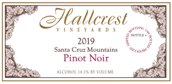 2019 Pinot Noir, Santa Cruz Mts.