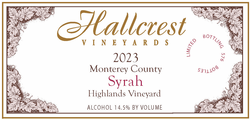 2023 Monterey County Syrah