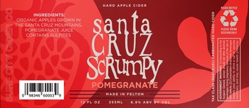 Pomegranate Cider 4pk 12oz cans