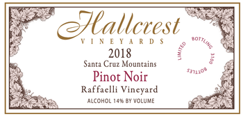 2018 Pinot Noir, Raffaelli